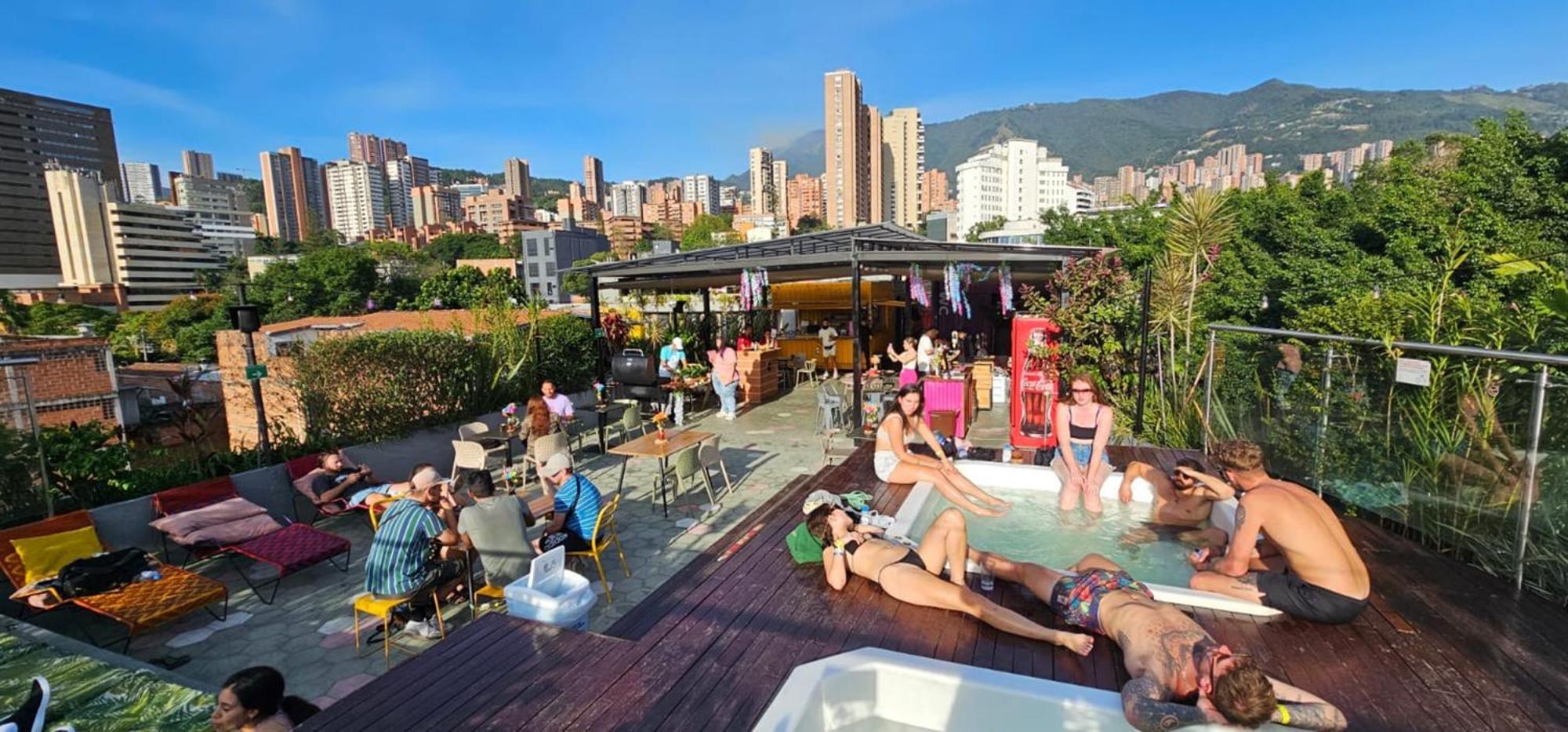 Viajero Medellin Hostel Екстер'єр фото