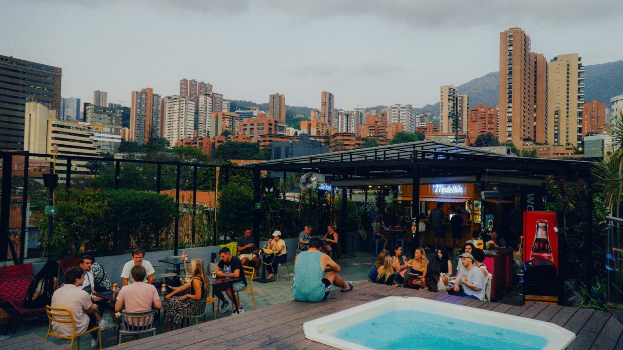 Viajero Medellin Hostel Екстер'єр фото